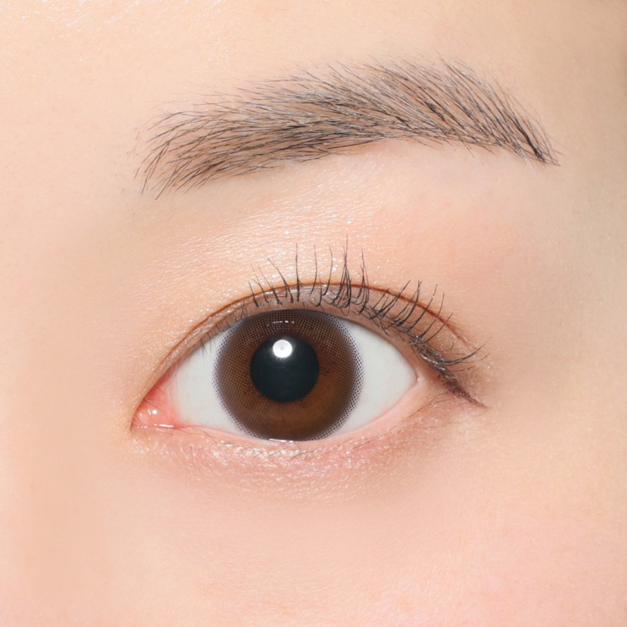 มูースสีน้ำตาล เลนส์โทริก(CYL -1.75D/AXIS 180°) | 1วัน