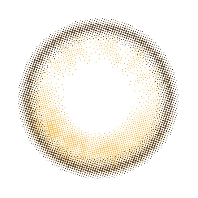 カラーコンタクトレンズ、Chu’s me グロスブラウン | 1dayのレンズ画像