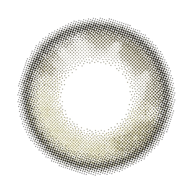 カラーコンタクトレンズ、Chu’s me ティアーオリーブ | 1dayのレンズ画像