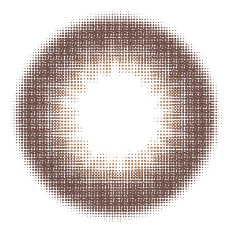 カラーコンタクトレンズ、MOTECON ふわきゅんシフォン | 1monthのレンズ画像