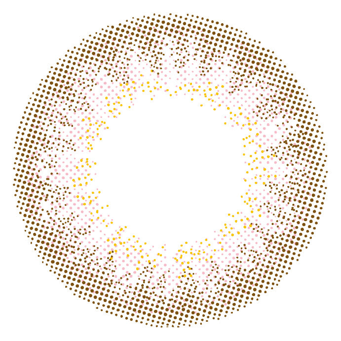 カラーコンタクトレンズ、ramurie トゥワイライトピンク | 1dayのレンズ画像