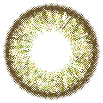 カラーコンタクトレンズ、AND MEE グラス | 1monthのレンズ画像