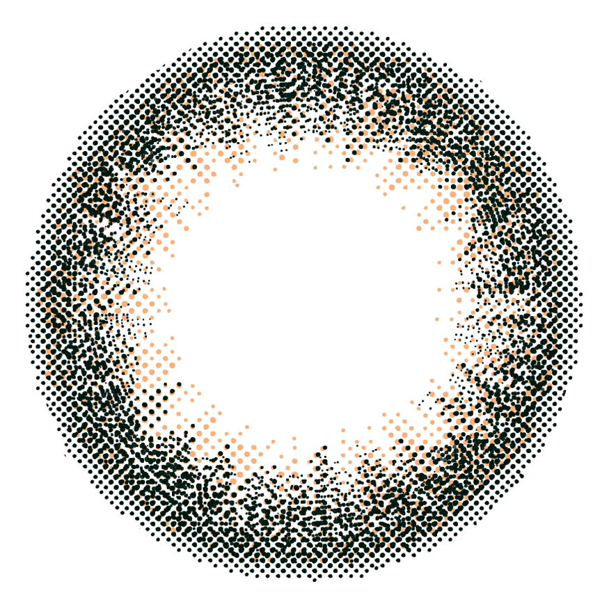 カラーコンタクトレンズ、LuMia ブルネットオリーブ UV | 2weekのレンズ画像