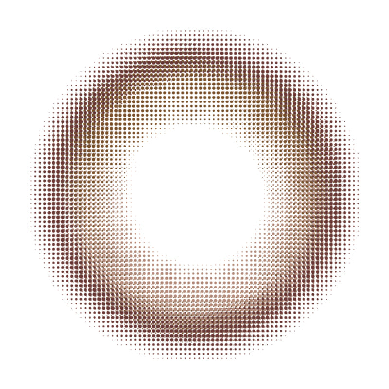 カラーコンタクトレンズ、MOTECON おしゃモテトリコ | 1dayのレンズ画像