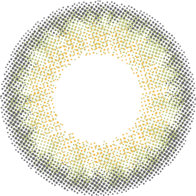 カラーコンタクトレンズ、CRUUM リーフ | 1dayのレンズ画像