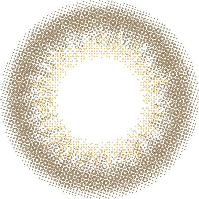 カラーコンタクトレンズ、FLANMY ホウジチャバーム | 1dayのレンズ画像