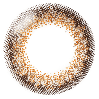 カラーコンタクトレンズ、Neo Sight シエルブラウン | 2weekのレンズ画像