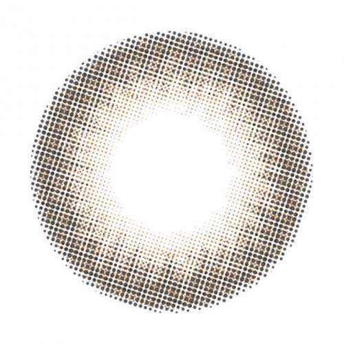 カラーコンタクトレンズ、ReVIA シアーセーブル | 1monthのレンズ画像