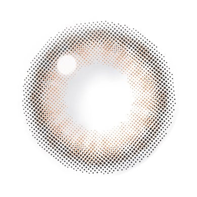 カラーコンタクトレンズ、candymagic デートブラウン | 1monthのレンズ画像