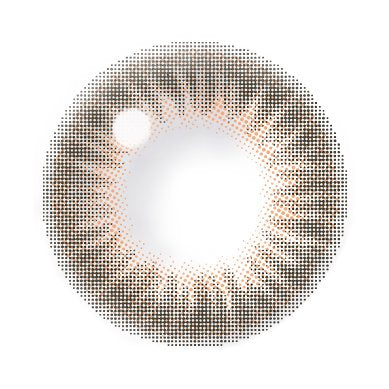カラーコンタクトレンズ、candymagic グラスブラウン | 1monthのレンズ画像