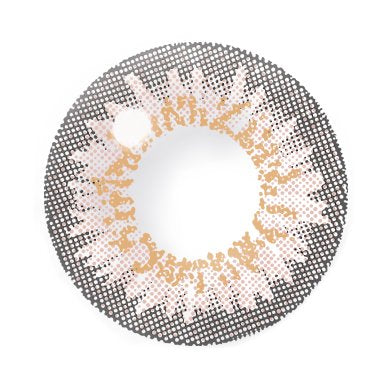 カラーコンタクトレンズ、candymagic ゴシップブラウン | 1monthのレンズ画像