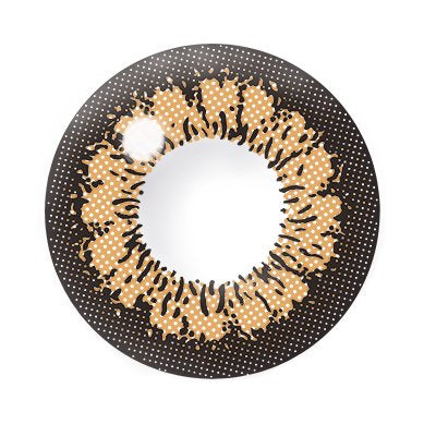 カラーコンタクトレンズ、candymagic キングブラウン | 1monthのレンズ画像