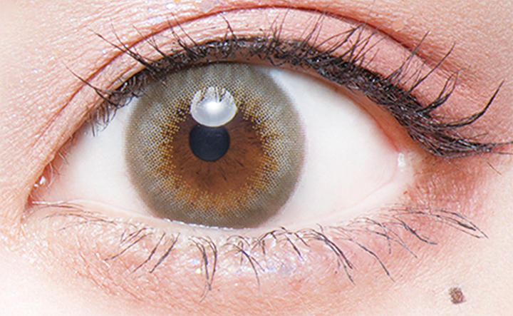 カラーコンタクトレンズ、Flurry by colors ハーフアッシュグリーン | 1dayの追加の参考画像4枚目