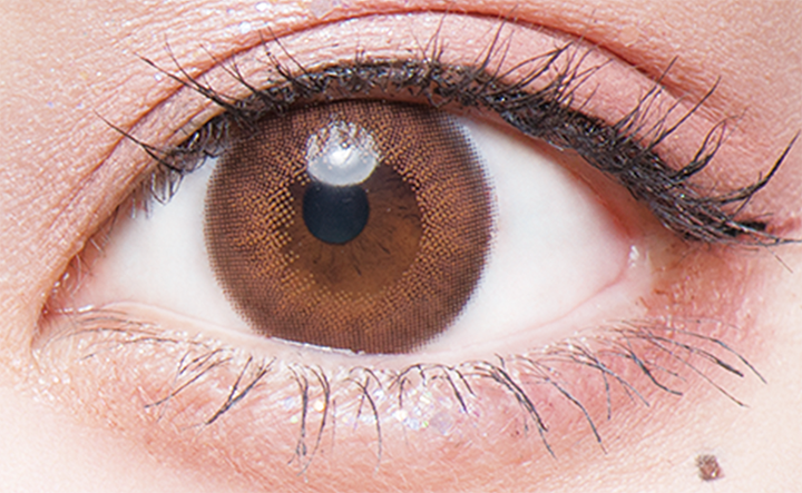 カラーコンタクトレンズ、Flurry by colors モカダークブラウン | 1dayの追加の参考画像4枚目