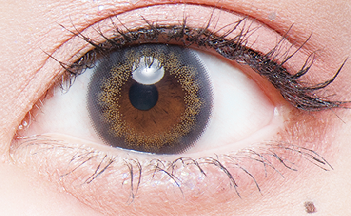 カラーコンタクトレンズ、Flurry by colors スモーキーアッシュブルー | 1dayの追加の参考画像5枚目