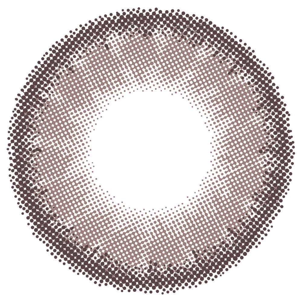 カラーコンタクトレンズ、Luna Natural アーモンド BLB | 1dayのレンズ画像