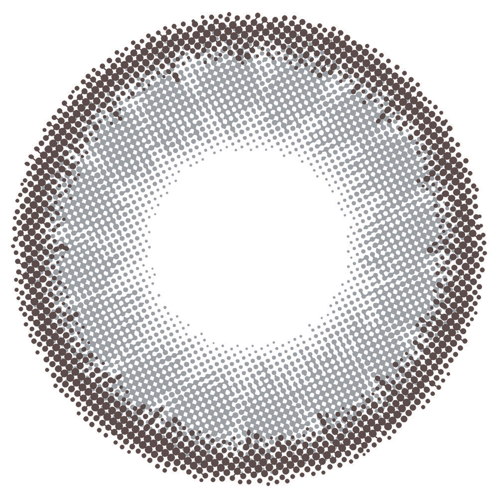 カラーコンタクトレンズ、Luna Natural アクア BLB | 1dayのレンズ画像