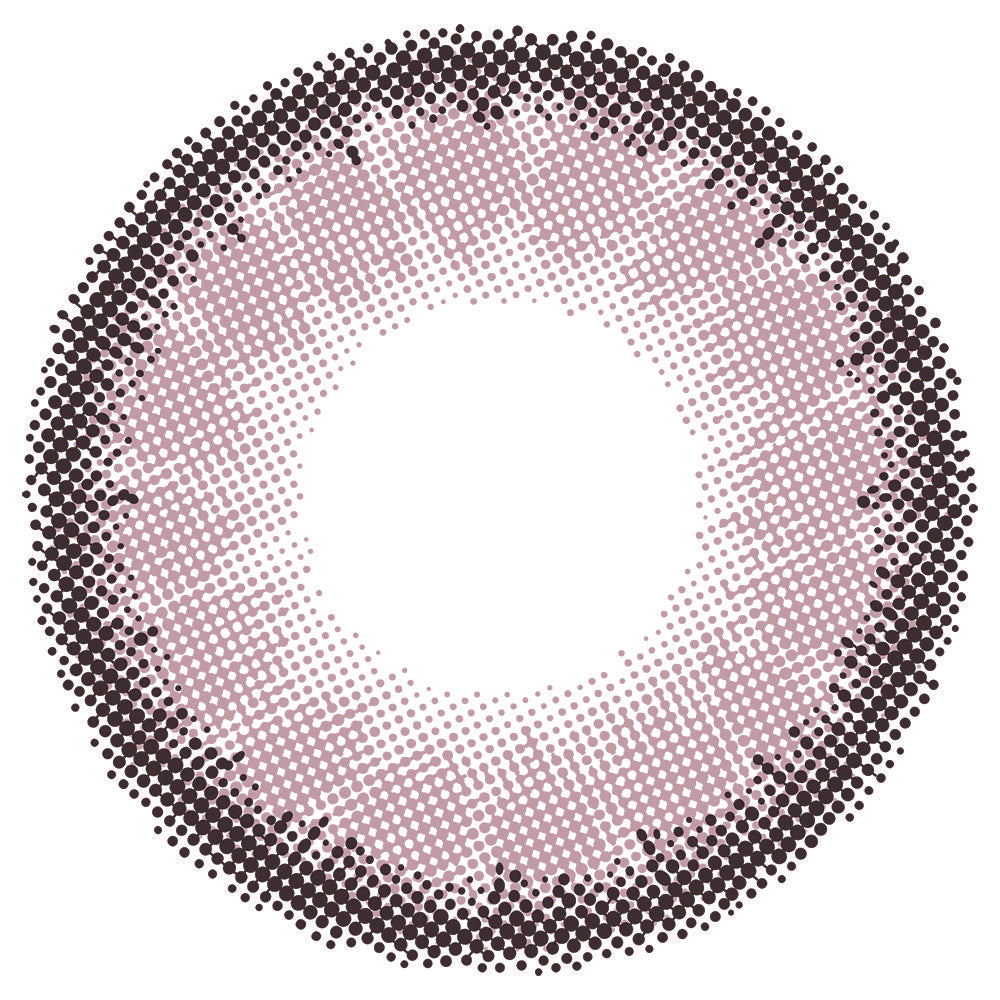 カラーコンタクトレンズ、Luna Natural ピーチ BLB | 1dayのレンズ画像