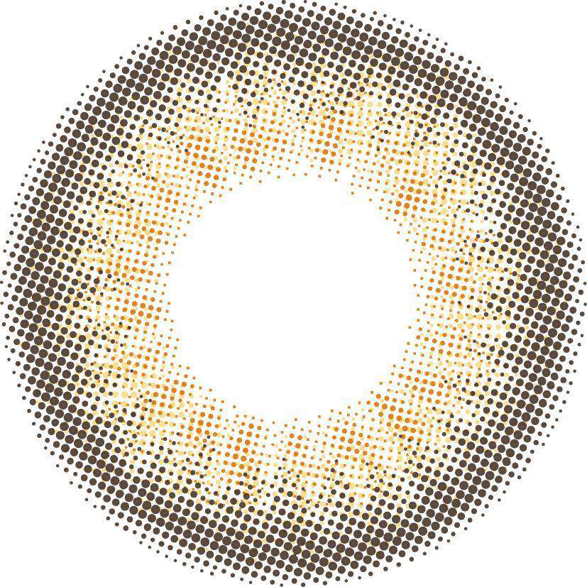 カラーコンタクトレンズ、loveil ムーンリットベージュ | 1dayのレンズ画像