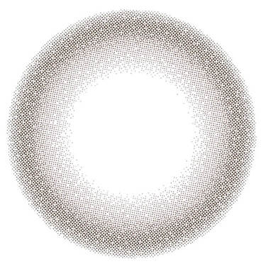 カラーコンタクトレンズ、Purity サークルブラウン | 1dayのレンズ画像