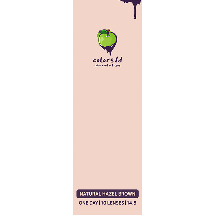 カラーコンタクトレンズ、colors ナチュラルヘーゼルブラウン | 1dayの追加の参考画像5枚目