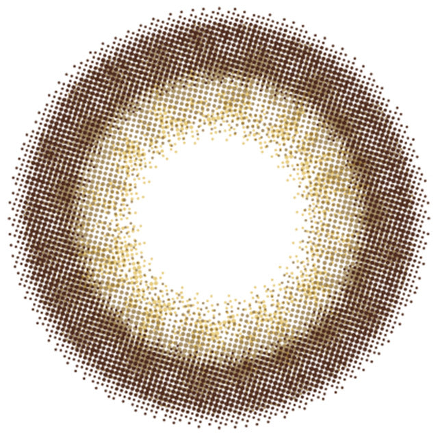 カラーコンタクトレンズ、Flurry by colors くりくりプードル | 1dayのレンズ画像