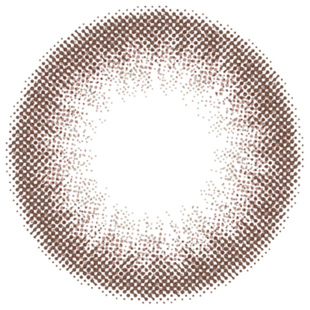 カラーコンタクトレンズ、Flurry by colors シアーベージュ | 1dayのレンズ画像