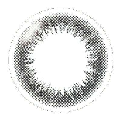 カラーコンタクトレンズ、ARTIRAL UV&Moist ブラック | 1day 10枚入のレンズ画像