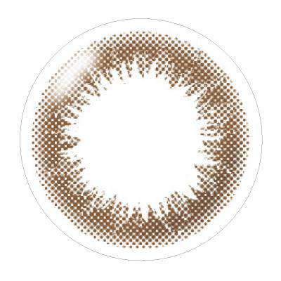 カラーコンタクトレンズ、ARTIRAL UV&Moist オークル | 1day 10枚入のレンズ画像