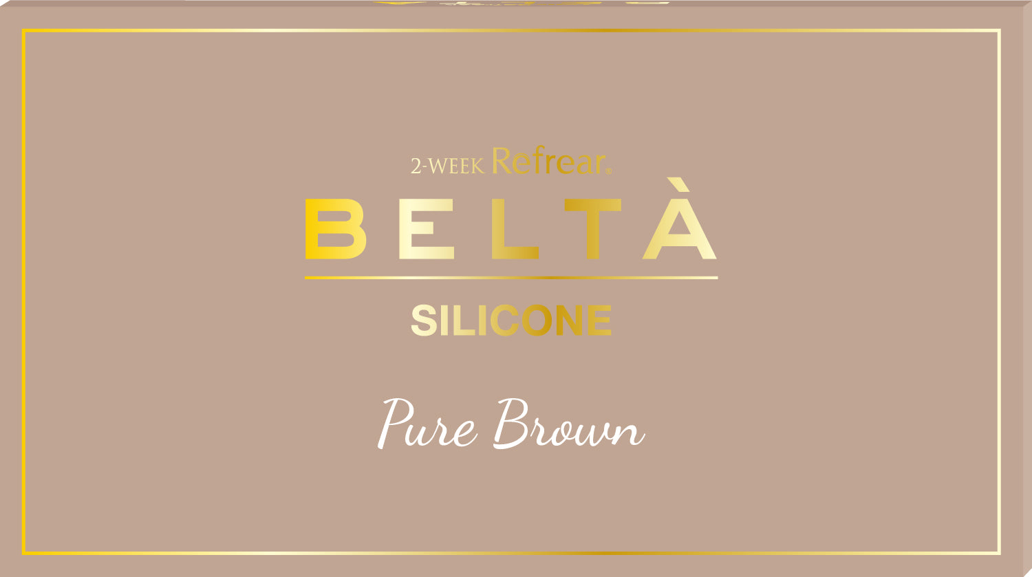 カラーコンタクトレンズ、BELTA ピュアブラウン | 2weekの追加の参考画像4枚目