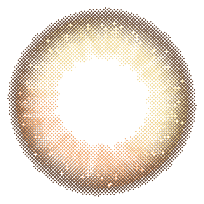 カラーコンタクトレンズ、EverColor サンセットタイム | 1dayのレンズ画像