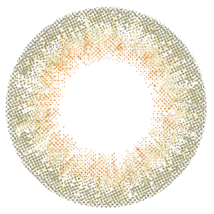 カラーコンタクトレンズ、EverColor アクアベージュ | 1dayのレンズ画像