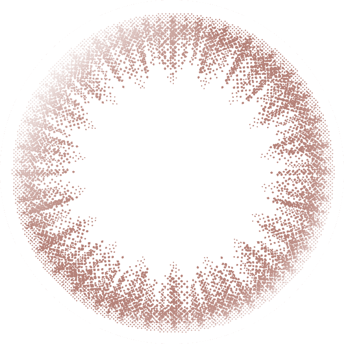 カラーコンタクトレンズ、éRouge クラリティブラウン | 2weekのレンズ画像