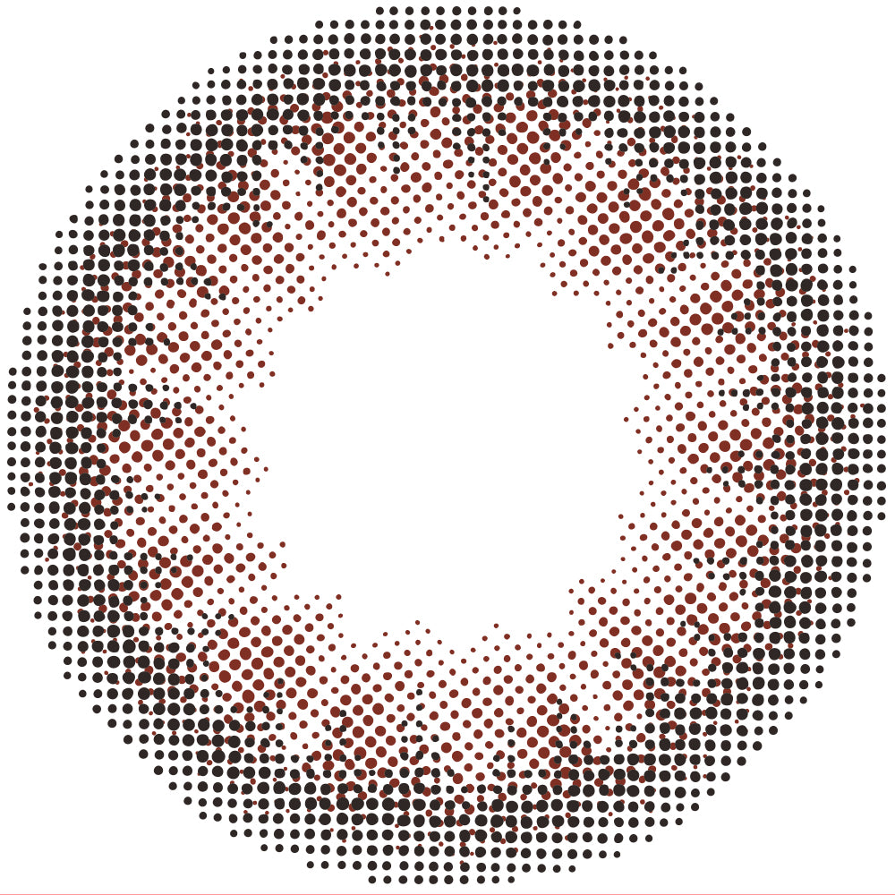 カラーコンタクトレンズ、feliamo カフェモカ | 1dayのレンズ画像