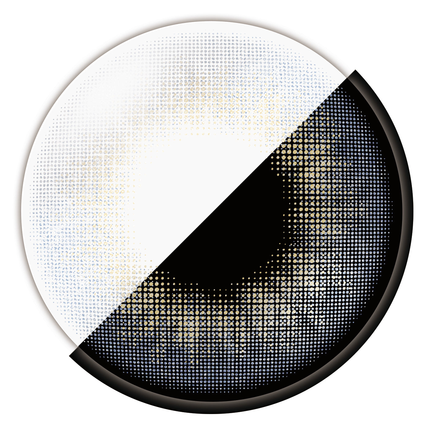 カラーコンタクトレンズ、FAIRY ホログラムシェル | 1dayのレンズ画像