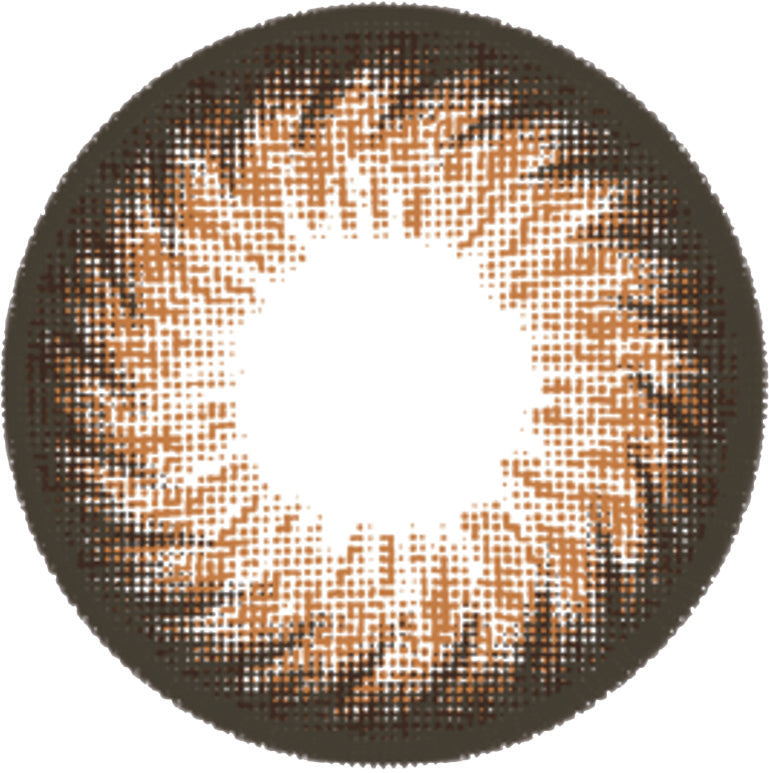 カラーコンタクトレンズ、Marble ハニーマカロン | 1dayのレンズ画像