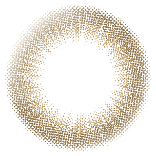 カラーコンタクトレンズ、LALISH ミスティックベージュ | 1dayのレンズ画像