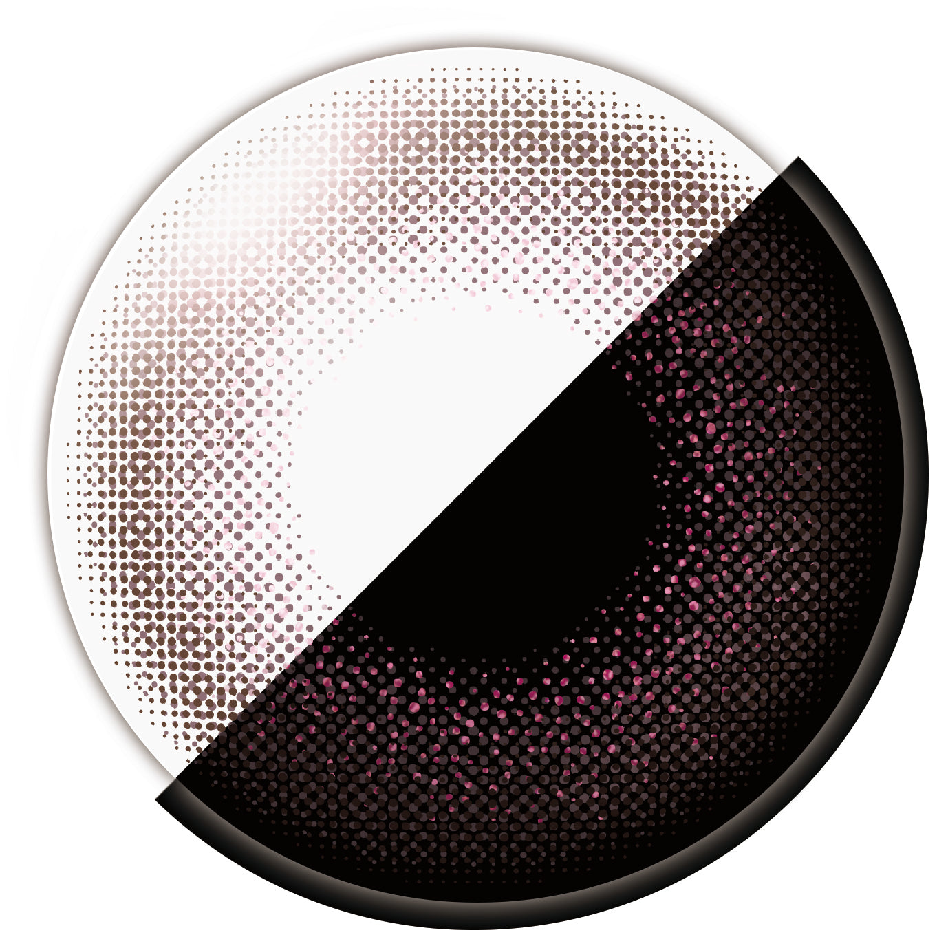 カラーコンタクトレンズ、FAIRY ラベンダーヌード | 1dayのレンズ画像