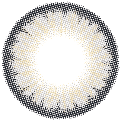 カラーコンタクトレンズ、loveil バブルギャラクシー | 1dayのレンズ画像