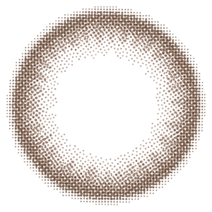 カラーコンタクトレンズ、Chu's me チョコブラウン | 1dayのレンズ画像