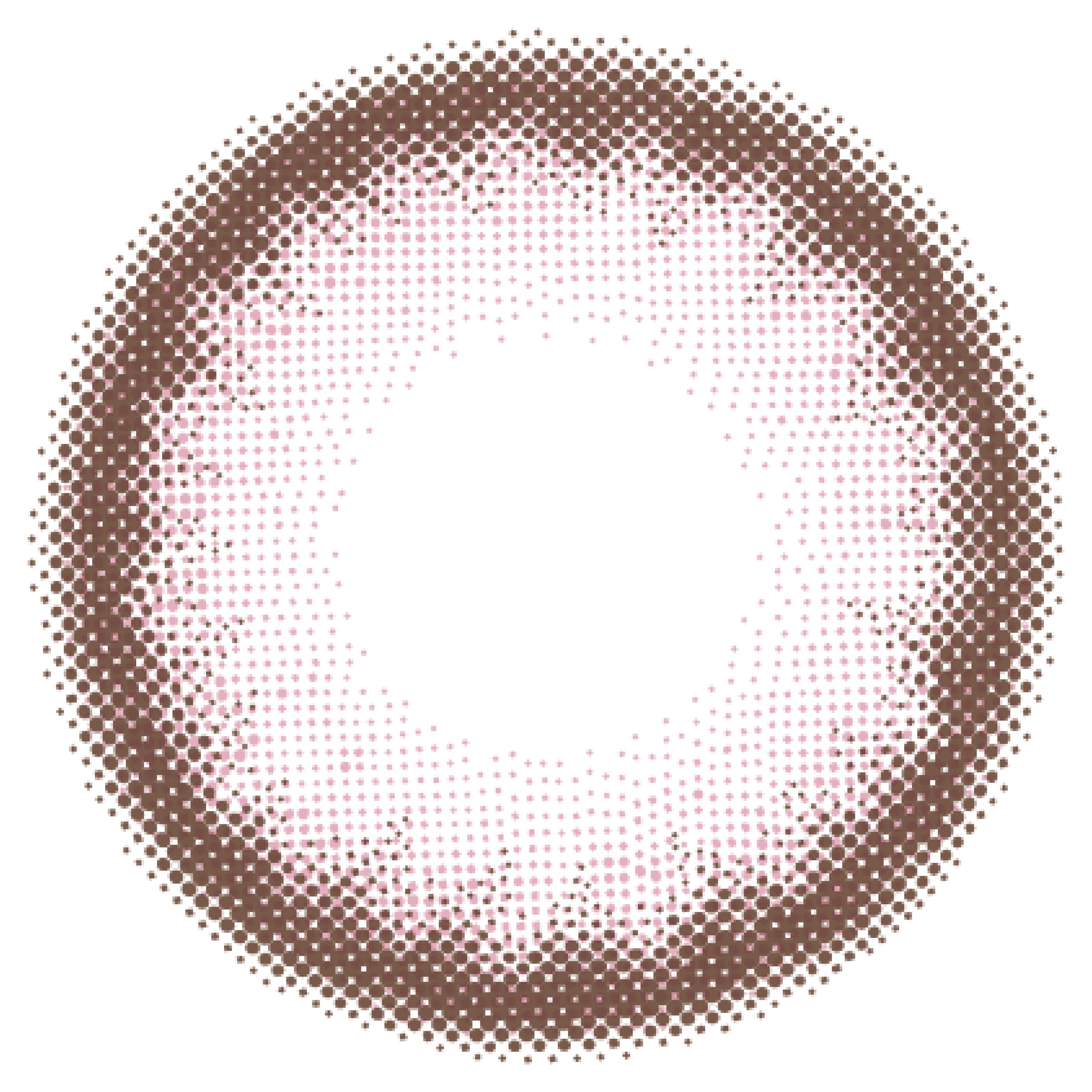 カラーコンタクトレンズ、Angelcolor クリームピンク | 1dayのレンズ画像