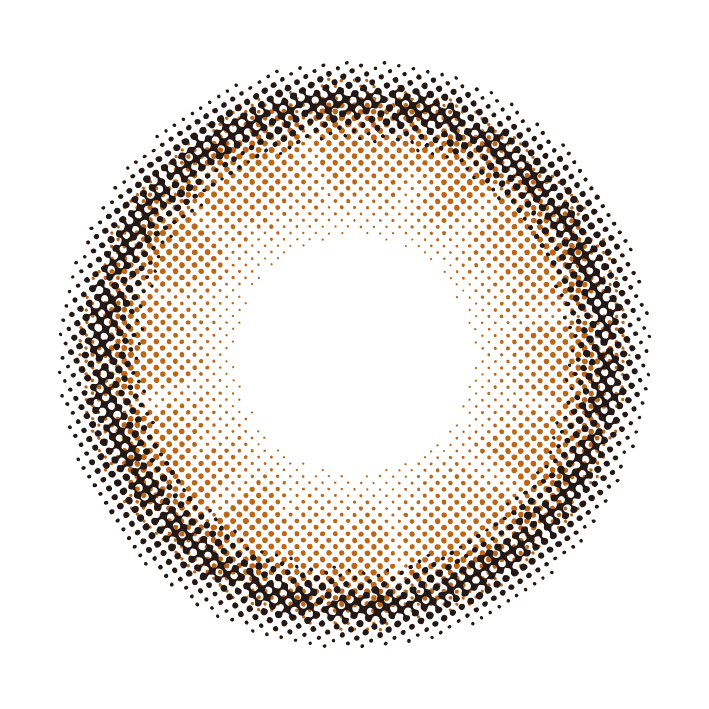 カラーコンタクトレンズ、MOLAK ダズルベージュ | 1dayのレンズ画像