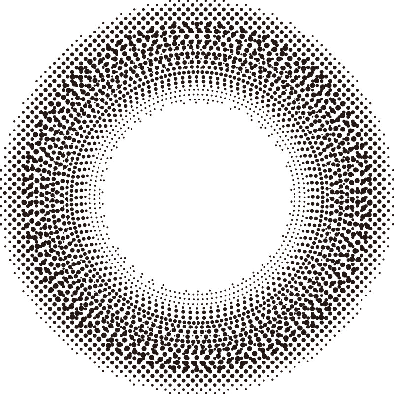 カラーコンタクトレンズ、BELTA ナチュラルブラック | 2weekのレンズ画像