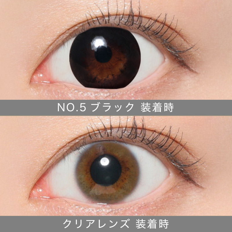 カラーコンタクトレンズ、secret candymagic No.5 ブラック | 1monthの追加の参考画像4枚目