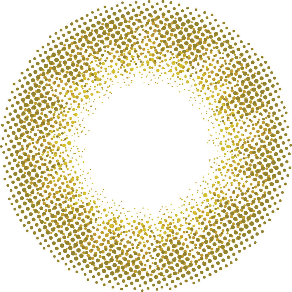 カラーコンタクトレンズ、N’s COLLECTION ほうじ茶ラテ | 1dayのレンズ画像