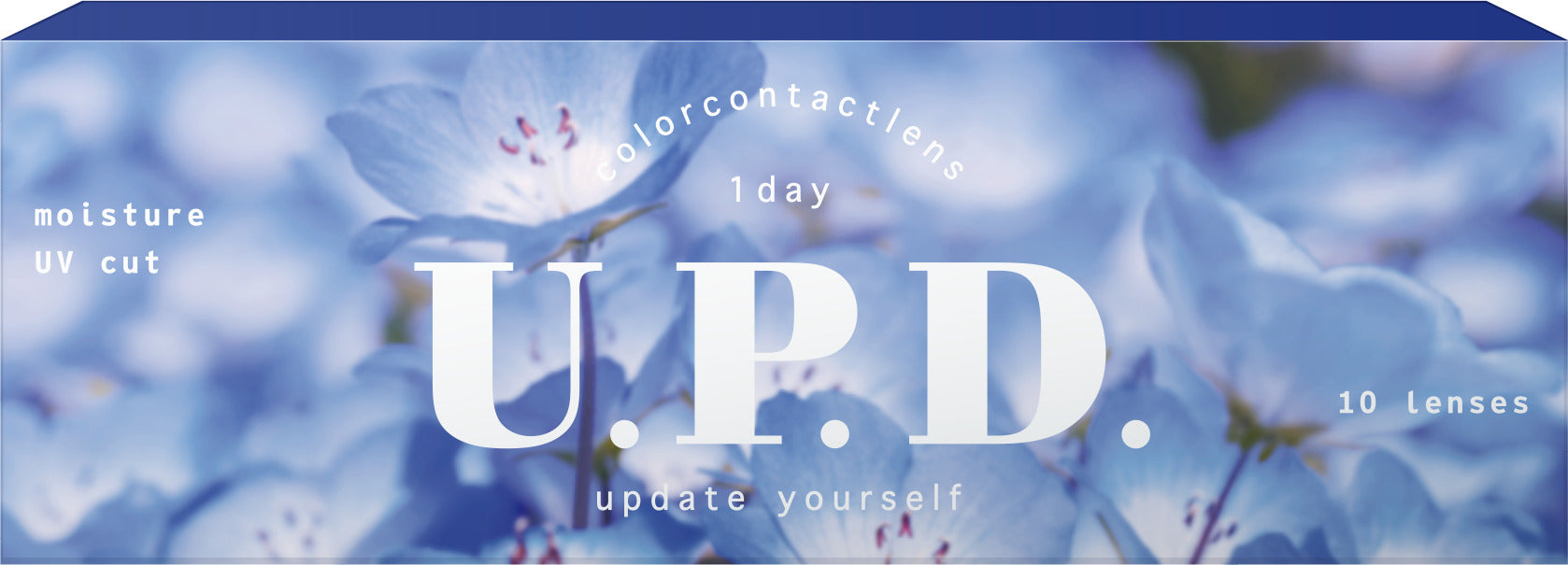 カラーコンタクトレンズ、U.P.D. ドロップピンク | 1dayの追加の参考画像4枚目