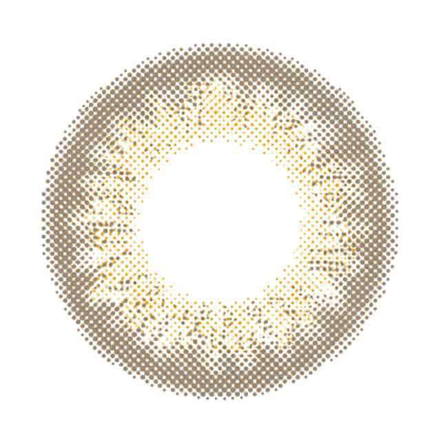 カラーコンタクトレンズ、ReVIA ペールミラージュ | 1dayのレンズ画像