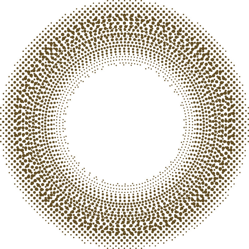 カラーコンタクトレンズ、BELTA ピュアブラウン | 2weekのレンズ画像