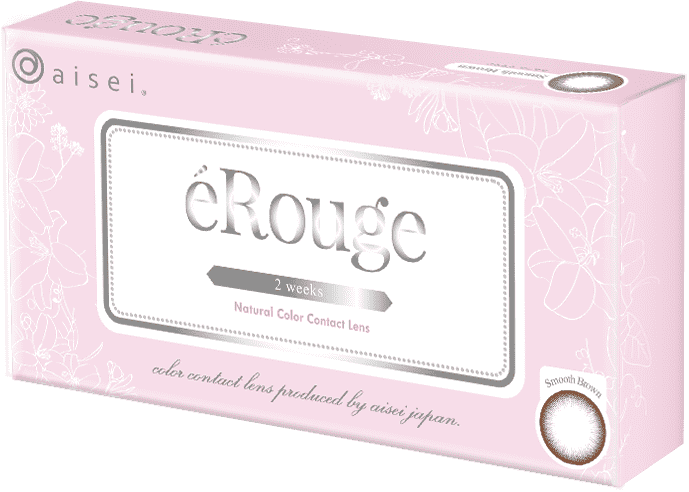 カラーコンタクトレンズ、éRouge スムースブラウン | 2weekの追加の参考画像5枚目