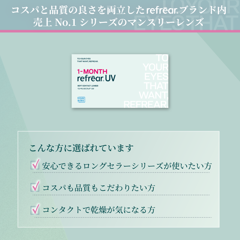 เลนส์ใสเลนส์ | 1 เดือน 